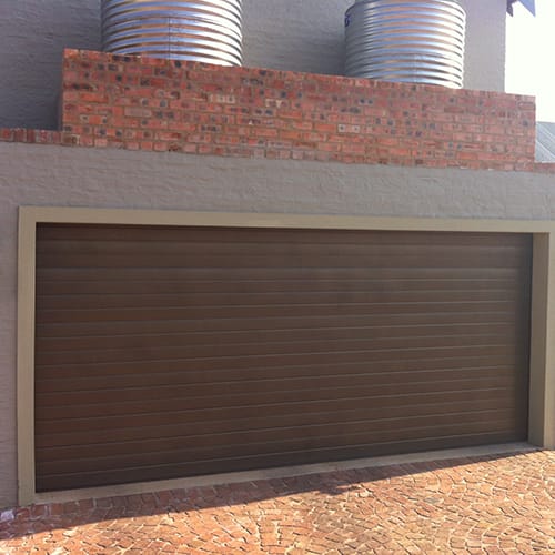 Garage door hardware repair